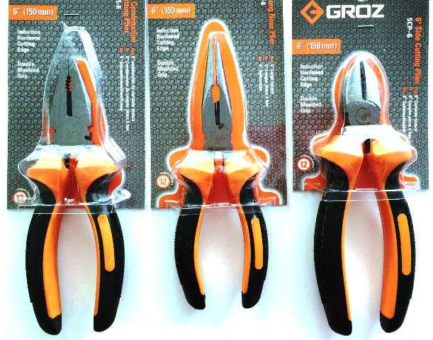 Plier Set Groz 3 Pce Vde 1000 V