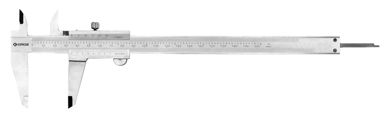 Groz Vernier Caliper 200 Mm 530 108