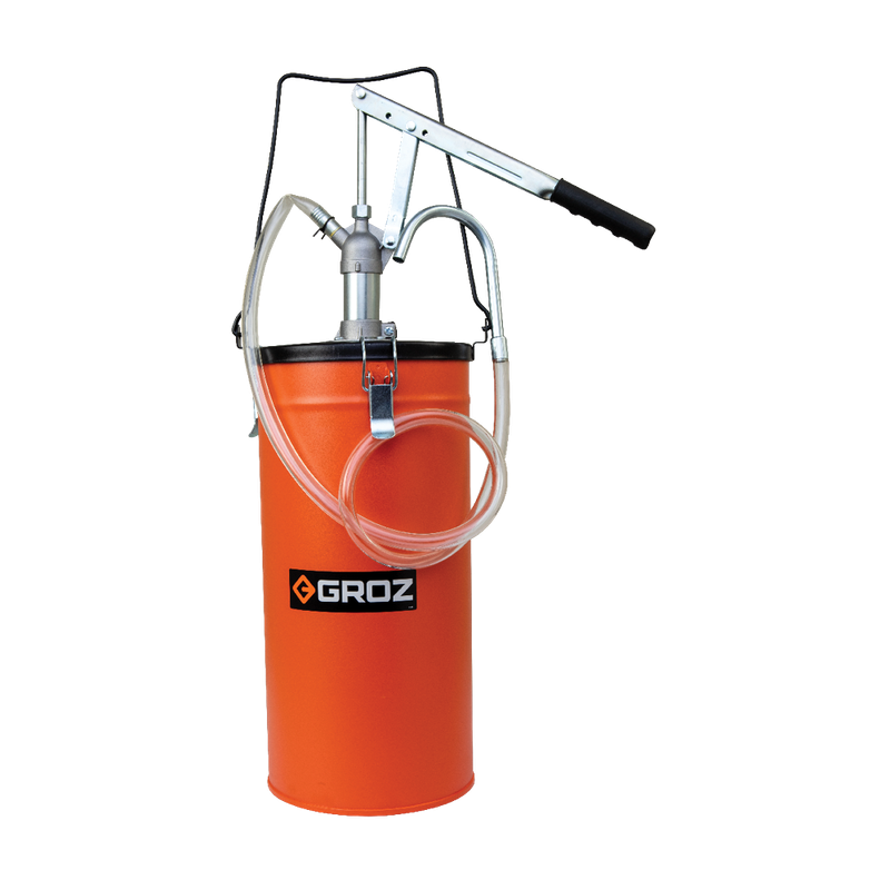 Groz Pump Oil Lube Despenser Bucket