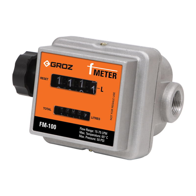 Groz Meter Mechanical 3/4``Ntp(f)thread