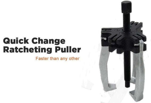 Groz Ratcheting Gear Puller 200 Mm