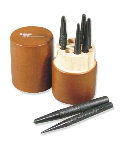 Groz Punch Ctr Set W/Box 1.5 5.5 Cp/8 Wd