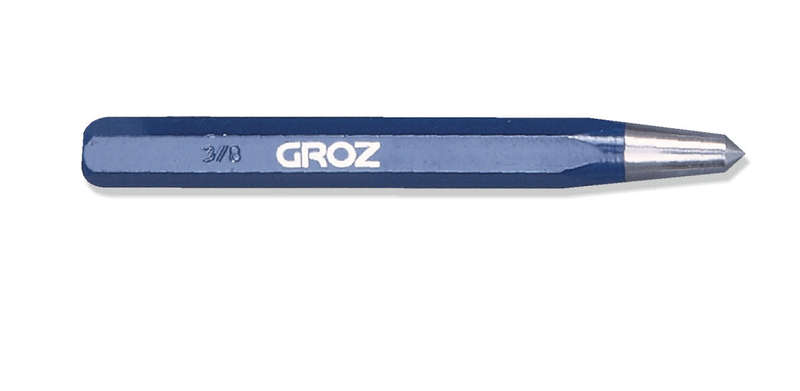 Groz Punch Centre Rd 6 X150 Mm H/D Cphd6