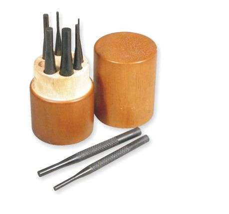 Groz Punch Pin Set W/Box 1.5 8 Mm Pp/8 Wd