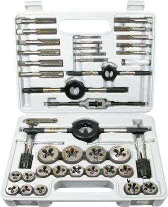 Groz Tap & Die Set C/Steel 3 12 Mm St 41 M