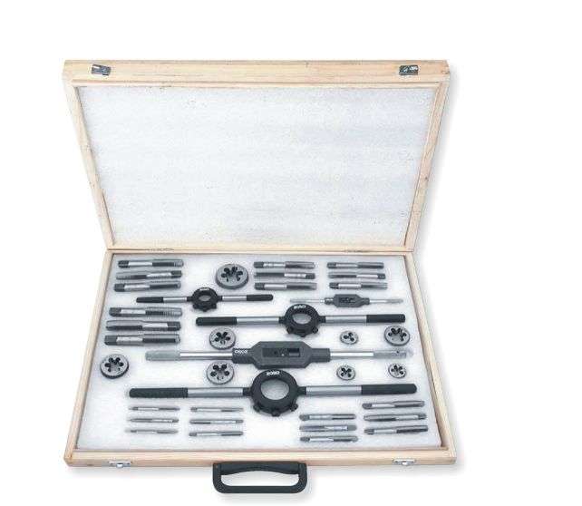 Groz Tap & Die Set Carbon Steel 6 20 Mm