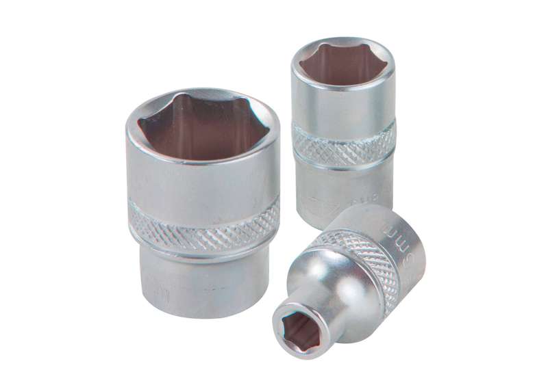 Groz Socket Bihex 1/2`` Dr 18 Mm Crv