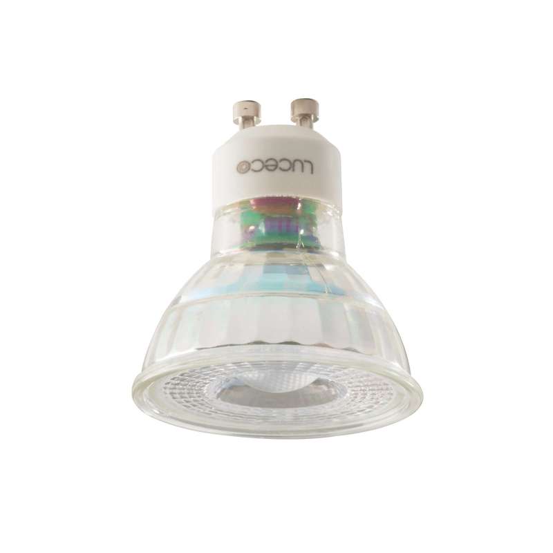 Glass Gu10, 5 W, 370 Lm Warm White, 2700 K, Non Dimm Globe