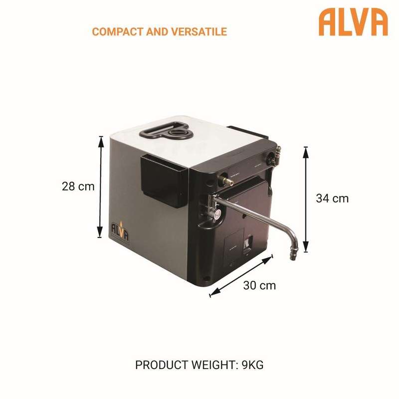 Alva Mini Portable Gas Water Heater (Camping, 4X4Ing, Fishing)
