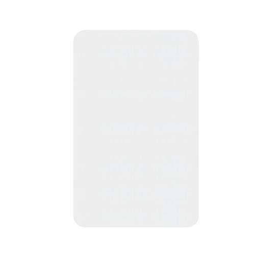 Blank Cover Plate Plastic White 2x4 G New3 N95100
