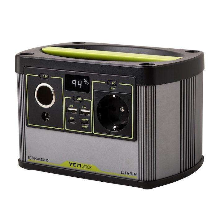 Goal Zero - Yeti 200X (Lithium) - 13Ah - Modified Sine Wave Inverter 120W, 200W Surge