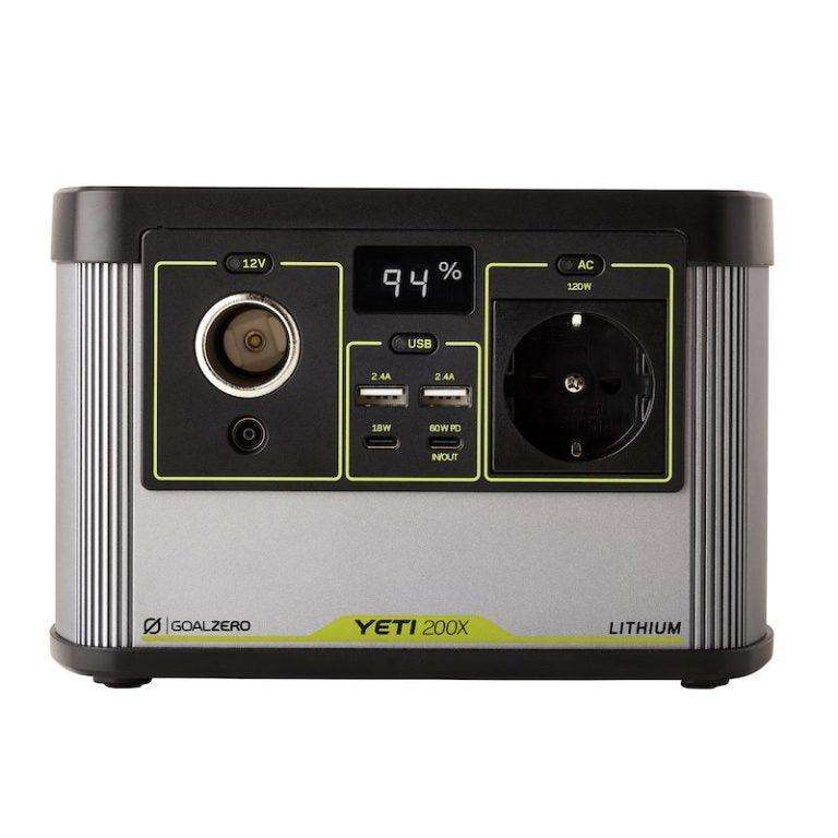 Goal Zero - Yeti 200X (Lithium) - 13Ah - Modified Sine Wave Inverter 120W, 200W Surge
