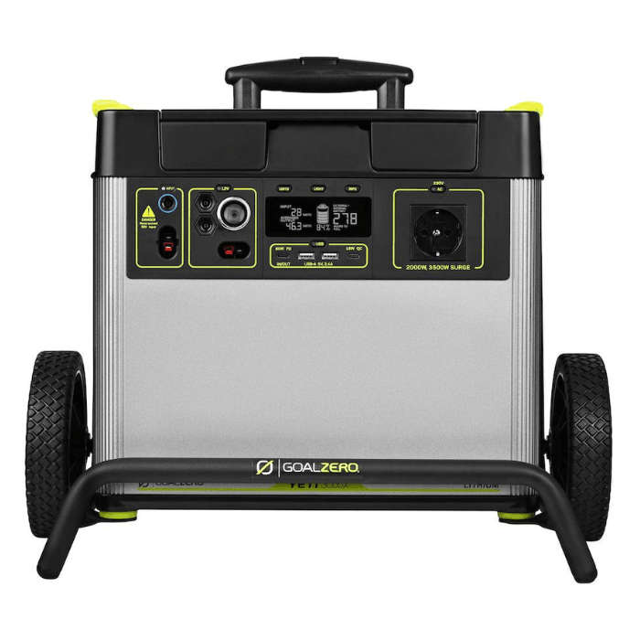 Goal Zero - Yeti 3000X (Lithium) - 280,80Ah - Pure Sine Wave Inverter 2000W, 3500W Surge Expandab...