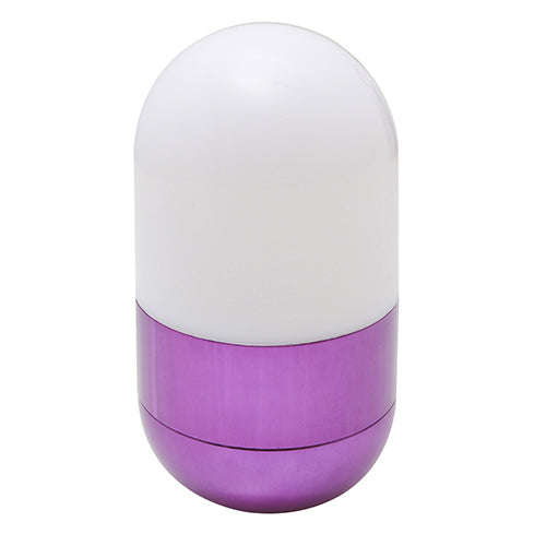 ***Led Shiny Egg White Battery Operated