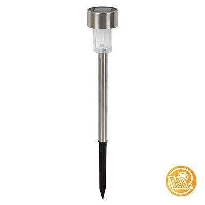 ***Solar Garden Spike Stainless Steel Sell In Pdq Of 24