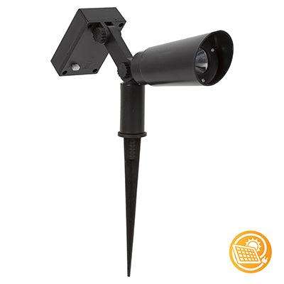 Solar Garden Spot Plastic Black Sell In Pdq Of 16