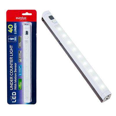 Undercounter Light 260mm White Including Motion Sensor