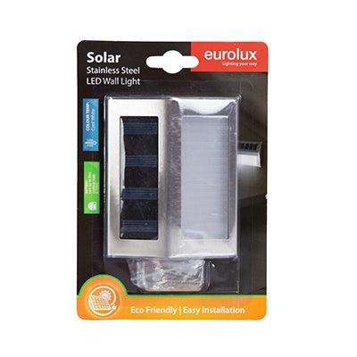 Solar Led Wall/Step Light Sell In Pdq Of 12