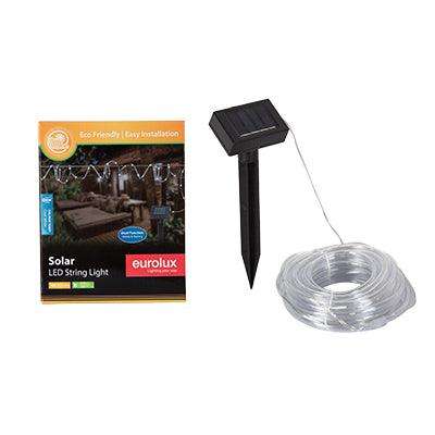 Solar 12m Rope Light Cool White