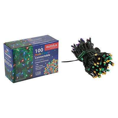 100 Led String Light 10 M Connectable Multi Colour