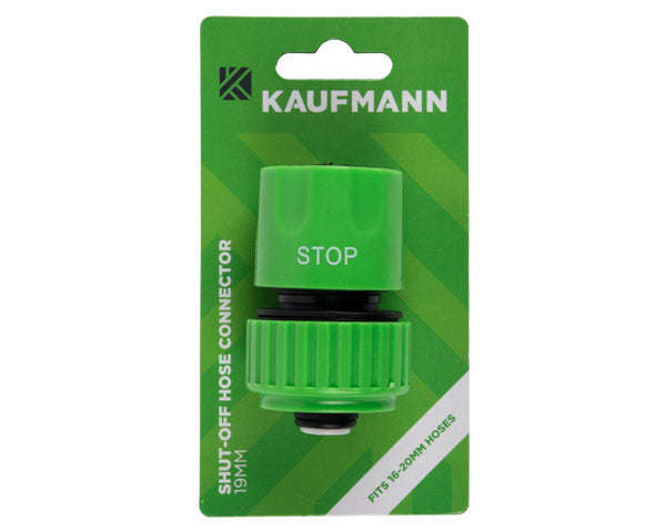 Kaufmann 15 Mm Connector Hose Shut Off