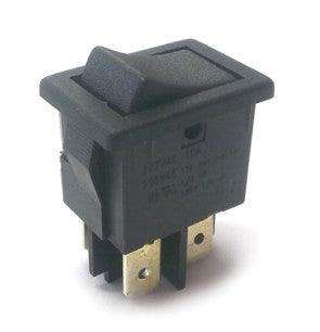 Rocker Switch Mini Dpst 13x19mm Bk/Bk H8550 Vbaaa