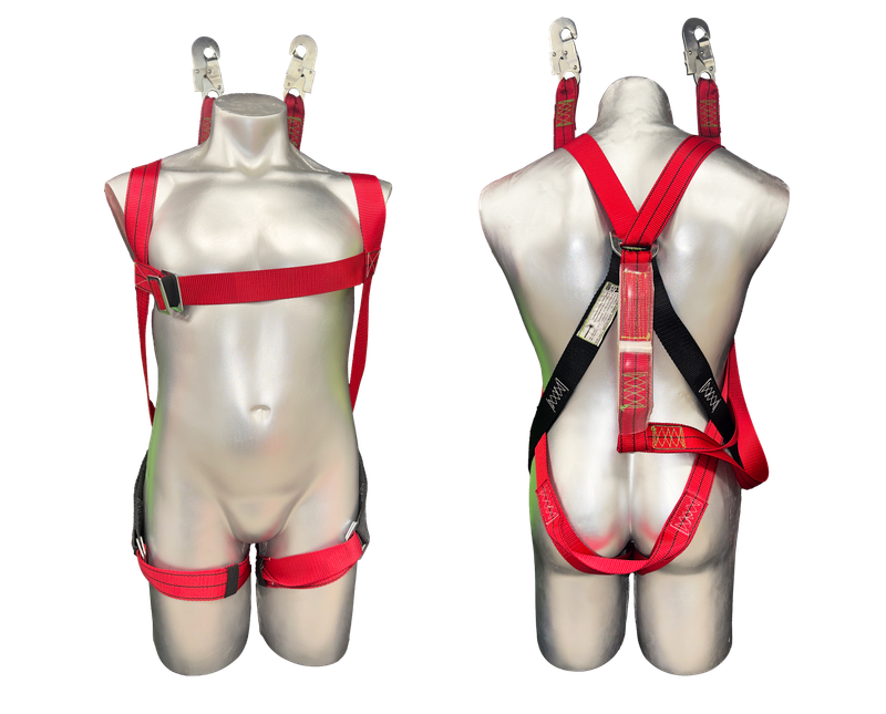 Harness Fullbody Web Lanyard 2 Snaphooks