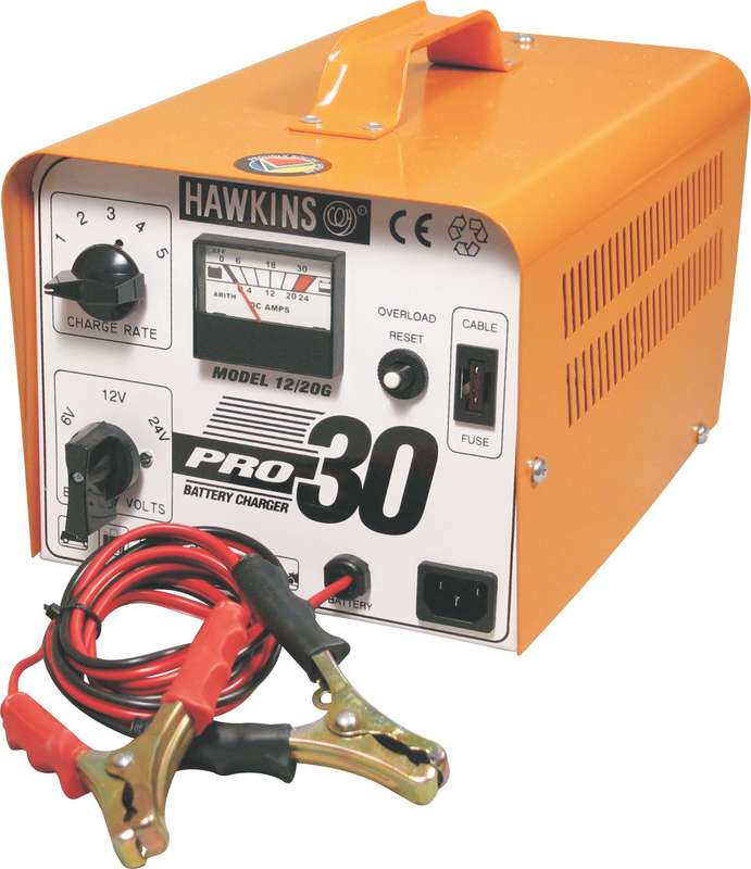 Battery Hawkins Pro30 Charger 6 24 V 20 A
