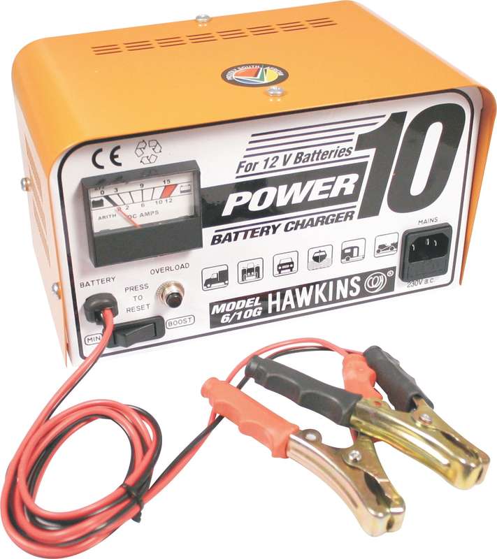 Battery Hawkins Power10 Charger 12 V 10 A