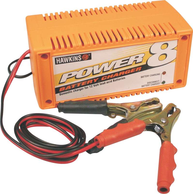 Battery Hawkins Power 8 Charger 12 V 6 A