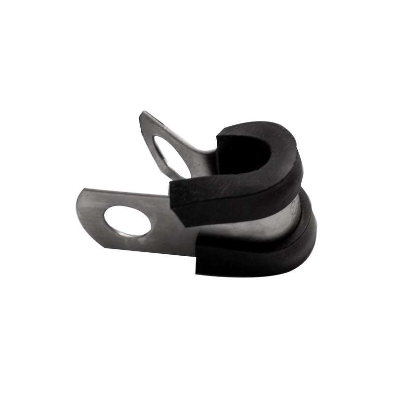 Hose Clamp 6 Mm X 12 Mm Rubber B/Width Lined Bulk
