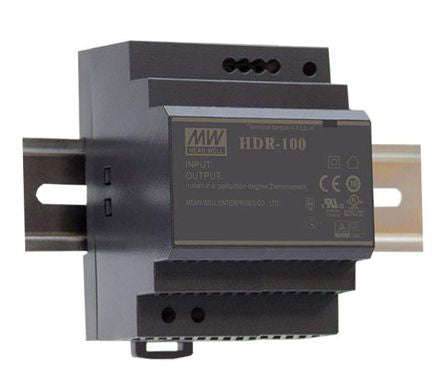 Power Supply D/R I=220 Vac O=48 Vdc 2.1 A Hdr 100 48 N