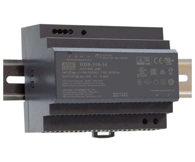 Psu D/R U/Slim I=220 Vac O=12 Vdc 11 A Hdr 150 12