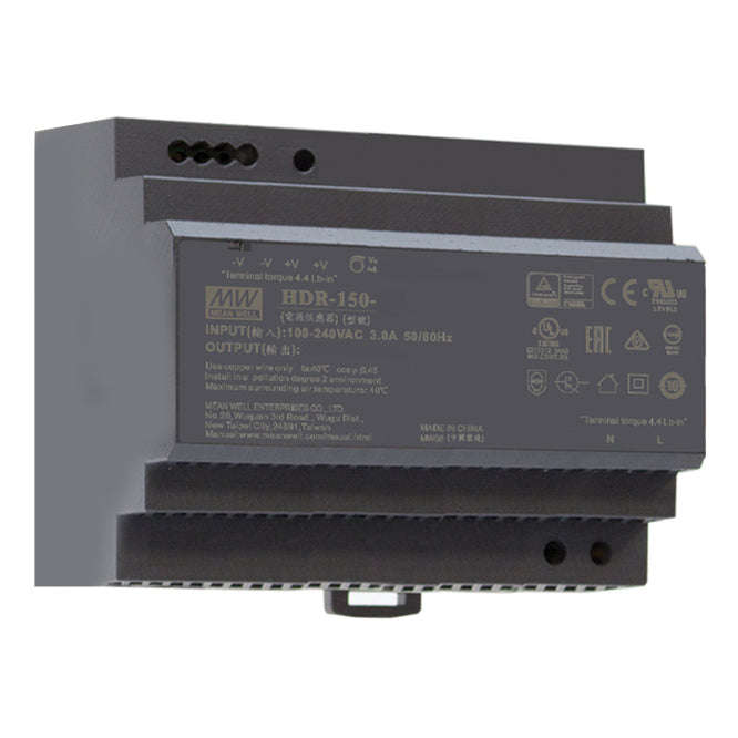 Power Supply D/R U/Slim I=220 Vac O=24 Vdc 6 A Hdr 150 24