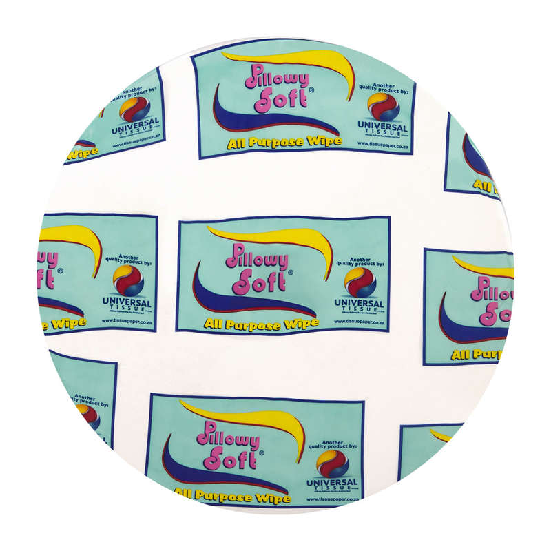 Pillowy Soft Paper Wipe 1 Ply Virgin 160 Mmx600 M