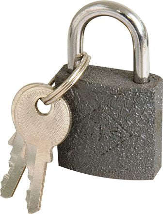 Padlock Mts Iron P/P 25 Mm