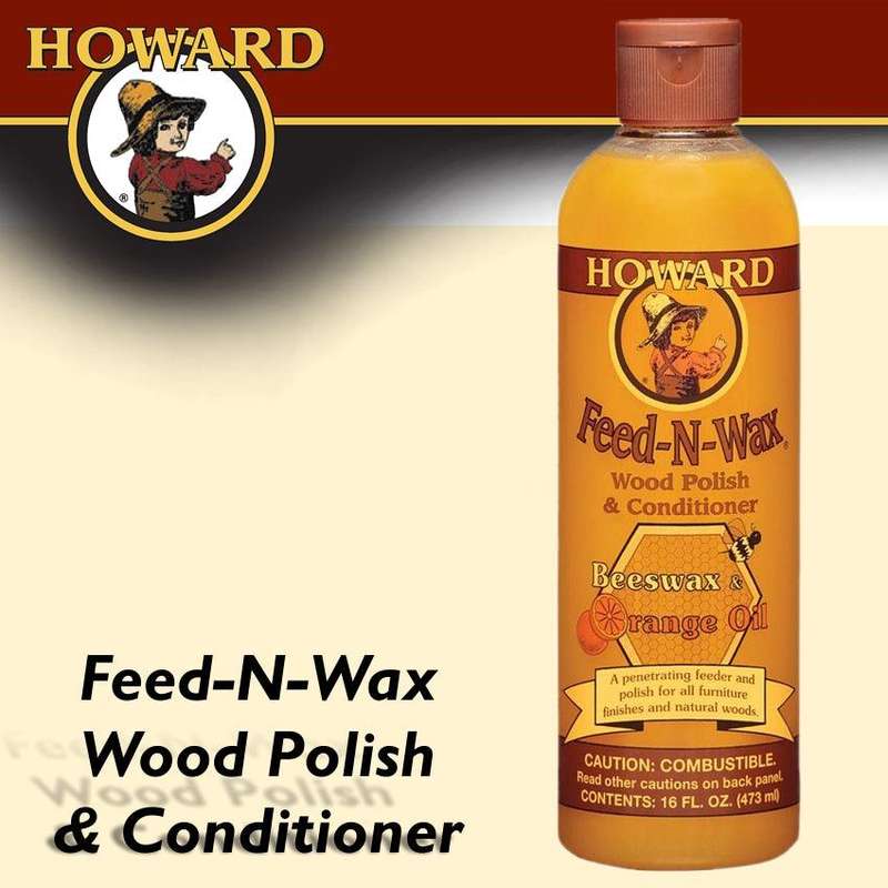 Howard Feed N Wax Wood Polish & Conditioner 473 Ml
