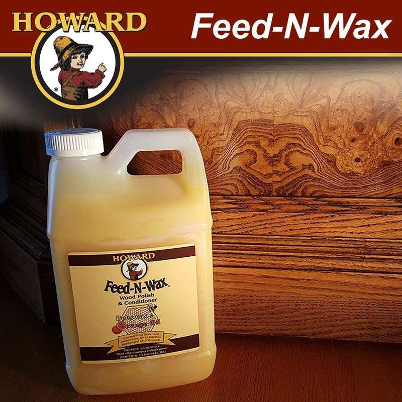 Howard Feed N Wax Wood Polish & Conditioner 1893 Ml