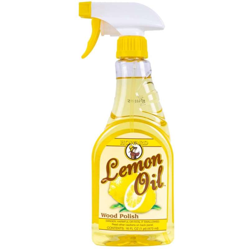Howard Lemon Oil Spray Furniture Polish 473 Ml