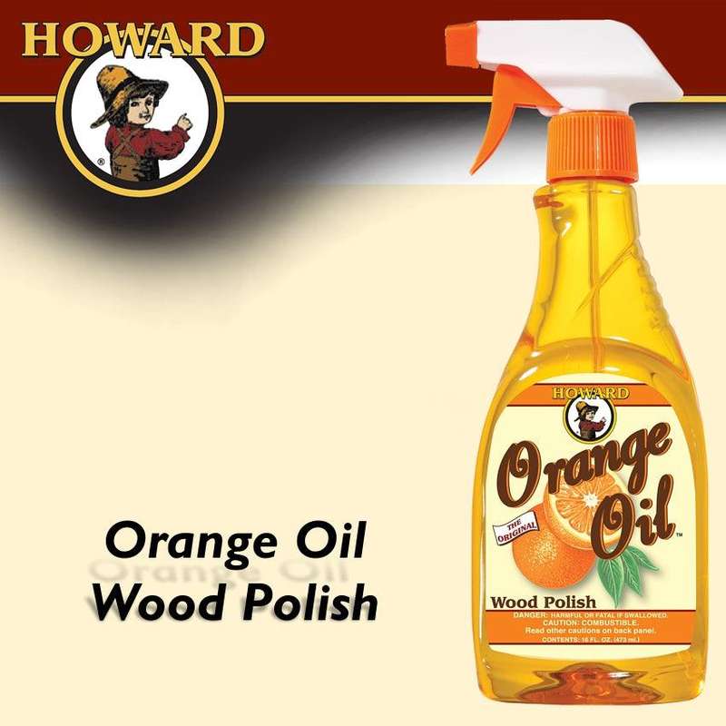Howard Orange Oil Spray Furniture Polish 237 Ml
