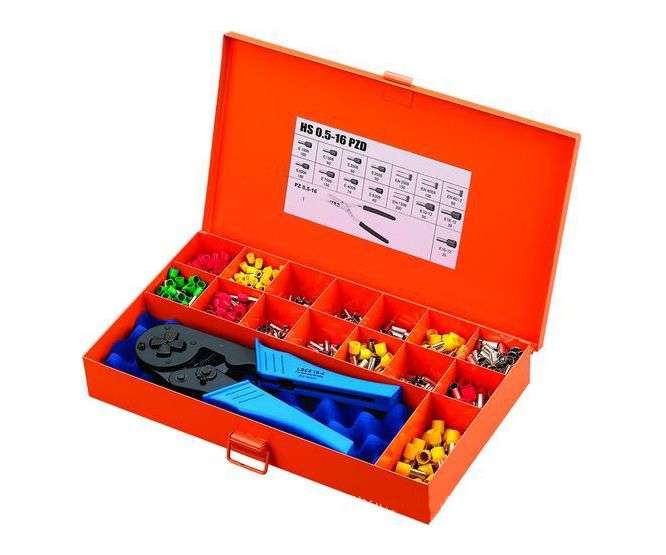 Crimper And Bootlace Terminal Assortment Hs0.5 16 Pzd