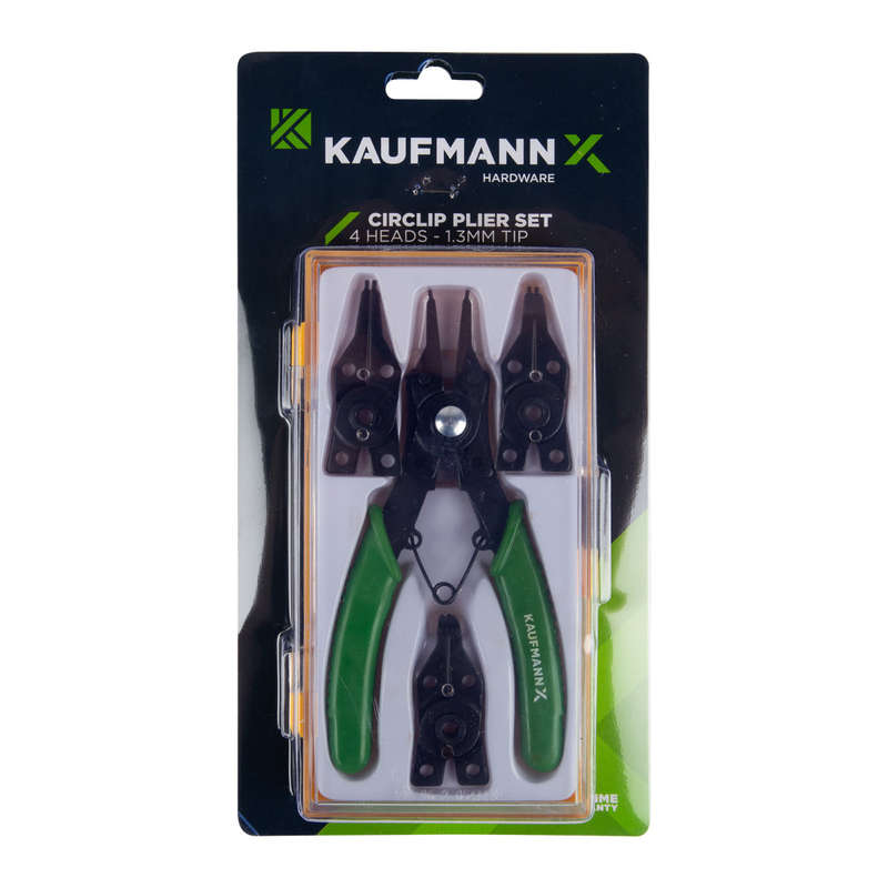Kaufmann X Circlip H/D Plier Set With 4 Heads