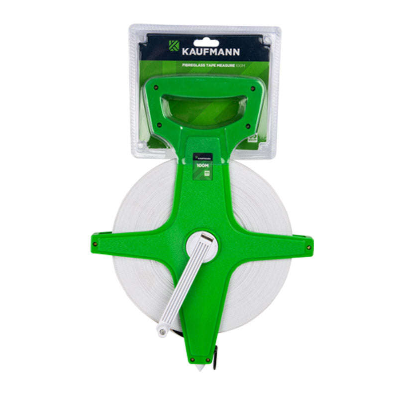 Kaufmann Tape Measure Fibre Glass Crp J3 100 M