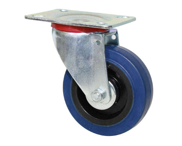 Caslad Swivel Castor Elastic Rubber 100 Mm