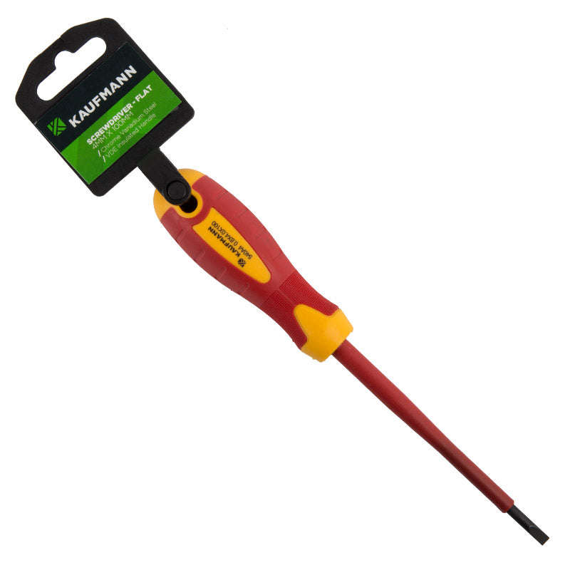Kaufmann Vde Screwdriver Flat 0.8 X 4 X 100 Mm