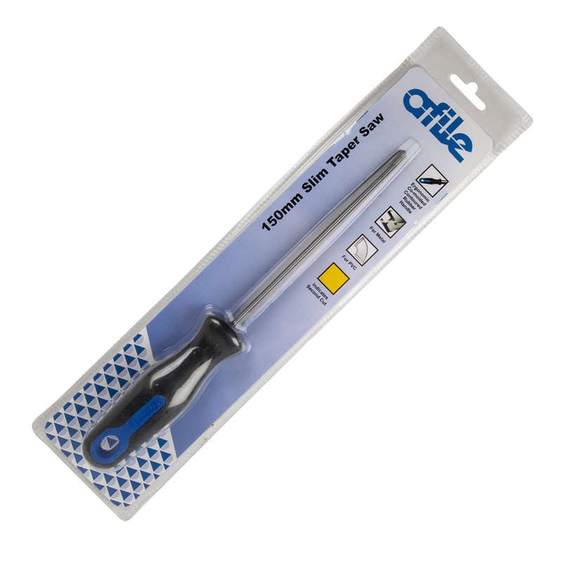 Afile Slim Tapered Saw File 150 Mm