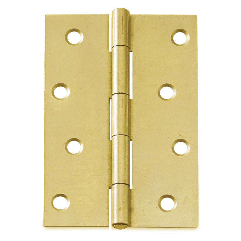 Kaufmann Butt Hinge 100 Mm Brass Plated (Pair)