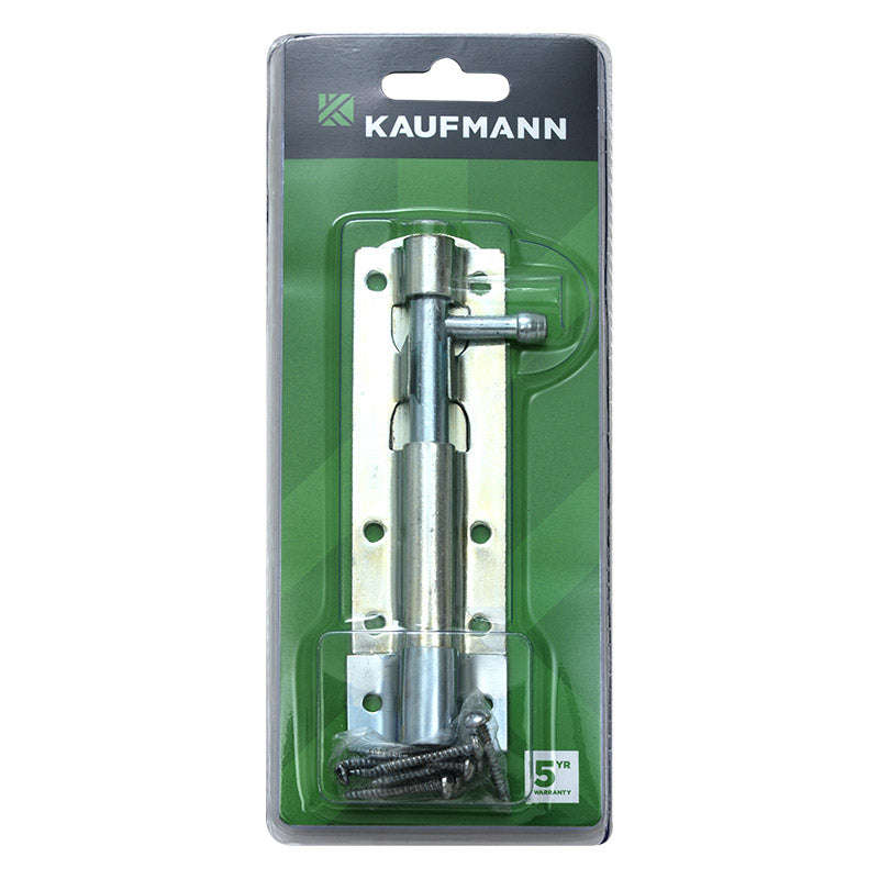 Kaufmann Barrel Bolt 102 Mm Galv