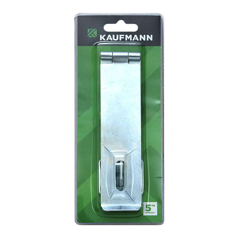 Kaufmann Hasp & Staple 152 Mm Safety Galv