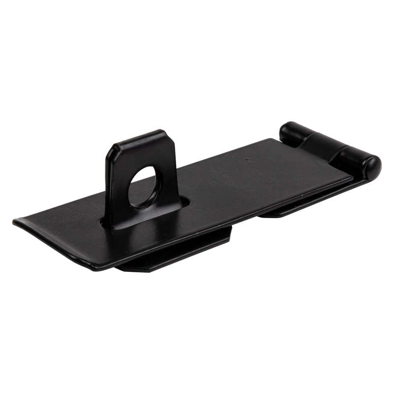 Kaufmann Hasp & Staple 90 Mm H/Duty Blk Jap(bulk)